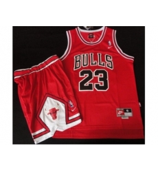 nike nba chicago bulls #23 jordan red[Suits]