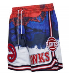 NBA Shorts Hawks Blue Red