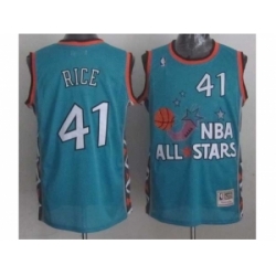 nba 96 all star #41 rice blue