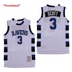 One Tree Hill Scott Ravens Movie jersey 3 White