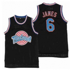 Tune Squad Space Movie jersey Black 6 Lebron James