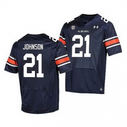 Auburn Tigers Kerryon Johnson Navy Premier Men'S Jersey