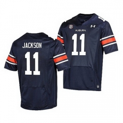 Auburn Tigers Shedrick Jackson Navy Premier Men'S Jersey