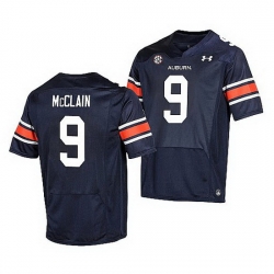 Auburn Tigers Zakoby Mcclain Navy Premier Men'S Jersey