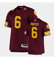 Men Arizona State Sun Devils Geordon Porter Premier Maroon Football Jersey