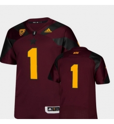 Men Arizona State Sun Devils Maroon College Football Premier Jersey