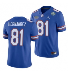 Florida Gators Aaron Hernandez Royal 2020 Cotton Bowl Men'S Jersey