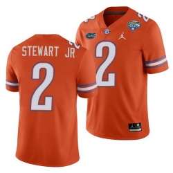 Florida Gators Brad Stewart Jr. Orange 2020 Cotton Bowl Classic College Football Jersey