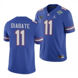 Florida Gators Mohamoud Diabate Royal 2020 Cotton Bowl Classic College Football Jersey