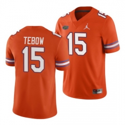 Florida Gators Tim Tebow Orange Game Men'S Jersey