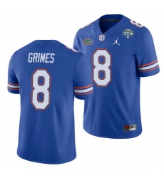 Florida Gators Trevon Grimes Royal 2020 Cotton Bowl Men'S Jersey