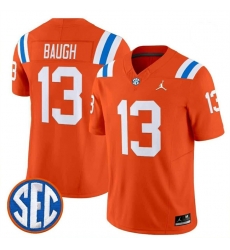 Men Florida Gators 13 Jadan Baugh Orange 1960s Throwback F U S E Vapor Limited Stitched Football Jersey Men Florida Gators 13 Jadan Baugh Orange 1960s Throwback F U S E Vapor Limited Stitched Football Jersey