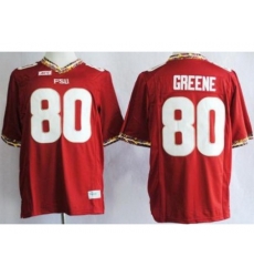 Florida State Seminoles FSU 80 Rashad Greene Red NCAA Jerseys