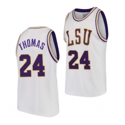 LSU Tiger Cameron Thomas White 2021 Nba Top Draft Lsu Tigers Jersey