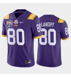 LSU Tiger Jarvis Landry Purple Away Men'S Jersey