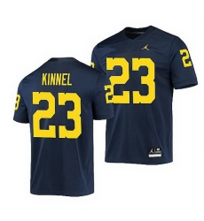 Michigan Wolverines Tyree Kinnel Navy Game Men'S Jersey