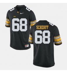 Brandon Scherff Black Iowa Hawkeyes Alumni Football Game Jersey