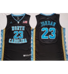 North Carolina Tar Heels Black #23 Michael JORDAN Stitched NCAA Jersey