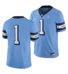 North Carolina Tar Heels Carolina Blue College Football Men'S Jersey