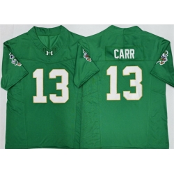 Men Notre Dame Fighting Irish  13 Riley Leonard Green 2026 F U S E  Limited Stitched Jersey