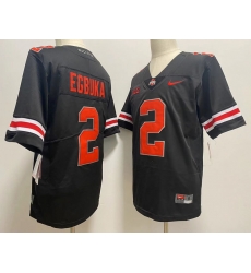 Men Nike Ohio State Buckeyes #2 Emeka Egbuka Black College Football Jersey