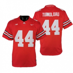 Men's #44 J.T. Tuimoloau Ohio State Buckeyes College Football Jerseys Red