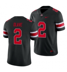 Ohio State Buckeyes Chris Olave Black Game Men'S Jersey