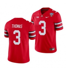 Ohio State Buckeyes Michael Thomas Scarlet 2021 Sugar Bowl College Football Jersey