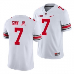 Ohio State Buckeyes Ted Ginn Jr. White College Football Men'S Jersey