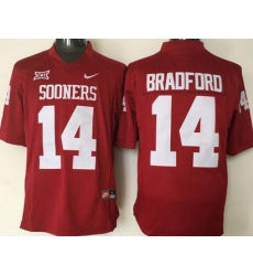 Men's Oklahoma Sooners #44 Brian Bosworth Red College Football Stitched Jersey