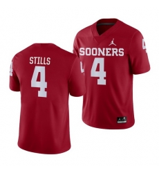 Oklahoma Sooners Kenny Stills Crimson Game Men'S Jersey