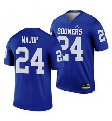 Oklahoma Sooners Marcus Major Blue Legend Men'S Jersey