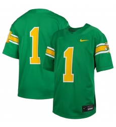 Men Oregon Ducks 1 Green Stitched Jersey Men Oregon Ducks 1 Green Stitched Jersey