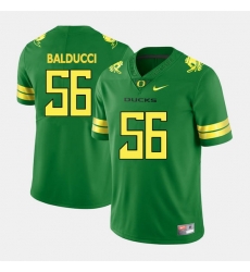 Men Oregon Ducks Alex Balducci College Football Green Jersey