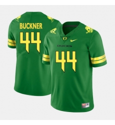 Men Oregon Ducks Deforest Buckner College Football Green Jersey