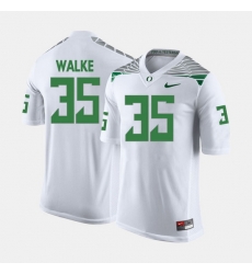 Men Oregon Ducks Joe Walker College Football White Jersey