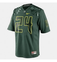 Men Oregon Ducks Kenjon Barner College Football Green Jersey