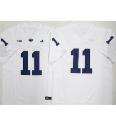 Men Penn State Nittany Lions 11 Abdul Carter White 2026 F U S E Stitched Jersey Men Penn State Nittany Lions 11 Abdul Carter White 2026 F U S E Stitched Jersey