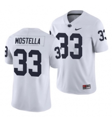 penn state nittany lions bryce mostella white limited men's jersey