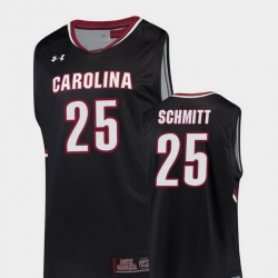 Men South Carolina Gamecocks Christian Schmitt Black Replica College Basketball Jersey