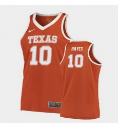 Texas Longhorns Jaxson Hayes Orange Road Men'S Jersey