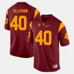 Men Usc Trojans Rhett Ellison Pac 12 Game Red Jersey