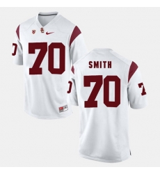 Men Usc Trojans Tyron Smith Pac 12 Game White Jersey