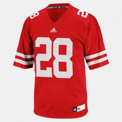 Men Wisconsin Badgers Montee Ball College Football Red Jersey