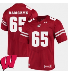 Men Wisconsin Badgers Ryan Ramczyk Red Alumni Football Game Ncaa 2018 Jersey