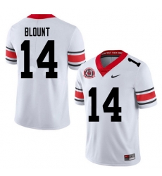 2020 Men #14 Trey Blount Georgia Bulldogs 1980 National Champions 40th Anniversary College Football