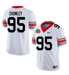 2020 Men #95 Noah Chumley Georgia Bulldogs 1980 National Champions 40th Anniversary College Football