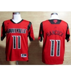 Louisville Cardinals 11 Luke Hancock Red College NCAA Jerseys