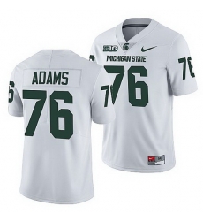 Michigan State Spartans Flozell Adams White Nfl Limited Men Jersey