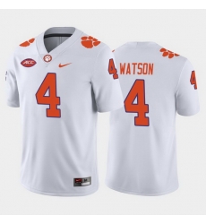 Clemson Tigers Deshaun Watson White Away Men'S Jersey